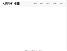 Tablet Screenshot of bannerpilot.net